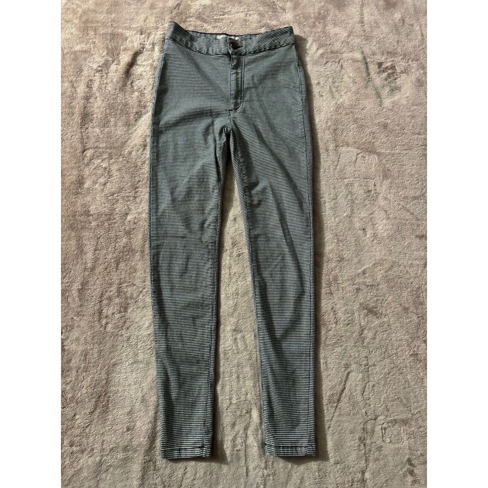 We The Free People Belle Houndstooth Printed Skinny Pants Size 24